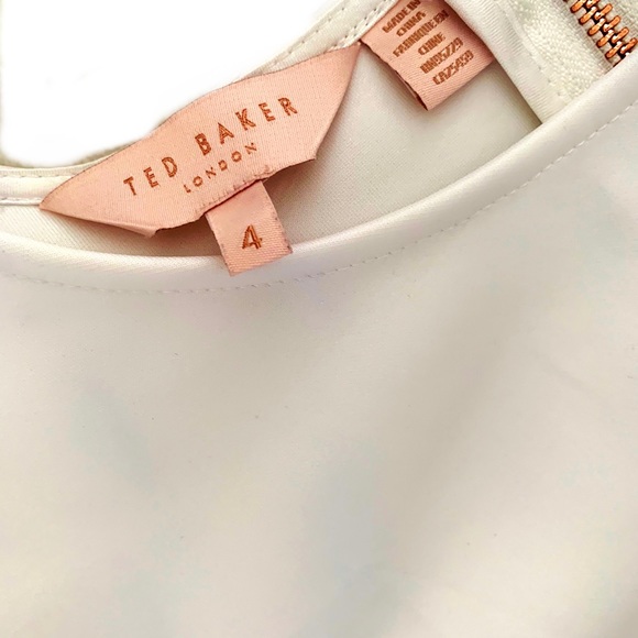 Ted Baker White Floral Dress - Picture 2 of 6